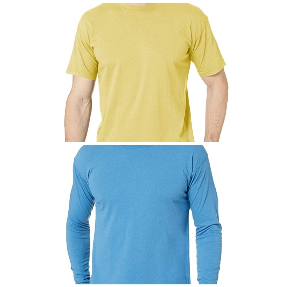 Clementine Men's 4.8 Oz Cotton Shirts Size Small
